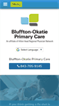 Mobile Screenshot of blufftonokatieprimarycare.com
